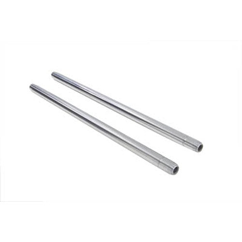 Chrome 35mm Fork Tube Set 23-3/8 Total Length - V-Twin 24-0434 - OEM 45407-86