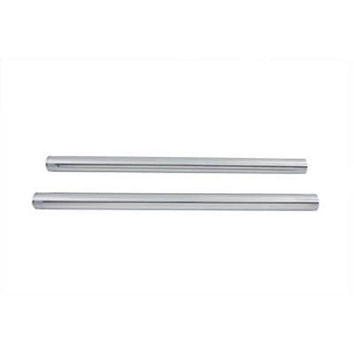 Chrome 39mm Fork Tube Set 27-3/8 Total Length - V-Twin 24-0439 - Big Twin 1987-2008