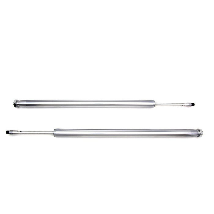 Chrome 35mm Fork Tube Assembly 23-1/2 Total Length - V-Twin 24-1073 - Ironhead 1973-1977