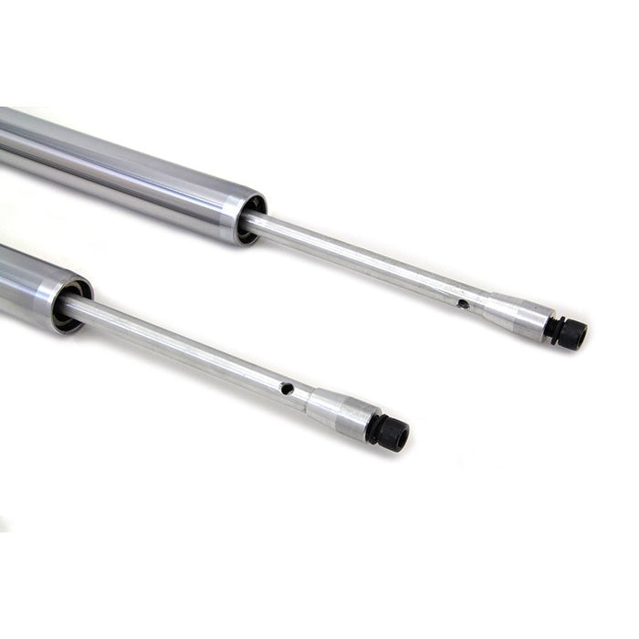 Chrome 35mm Fork Tube Assembly 23-1/2 Total Length - V-Twin 24-1073 - Ironhead 1973-1977
