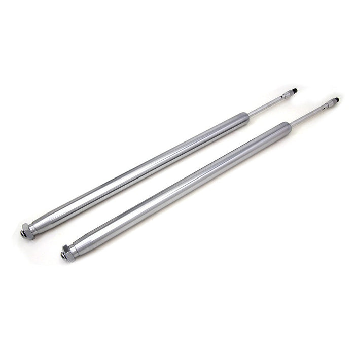 Chrome 35mm Fork Tube Assembly 23-1/2 Total Length - V-Twin 24-1073 - Ironhead 1973-1977