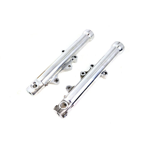 Polished 39mm Dual Disc Lower Leg Set - V-Twin 24-1330 - OEM 46023-00