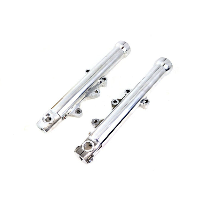 Polished 39mm Dual Disc Lower Leg Set - V-Twin 24-1330 - OEM 46023-00