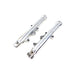 Polished 39mm Dual Disc Lower Leg Set - V-Twin 24-1330 - OEM 46023-00