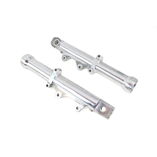 Polished 39mm Dual Disc Lower Leg Set - V-Twin 24-1330 - OEM 46023-00