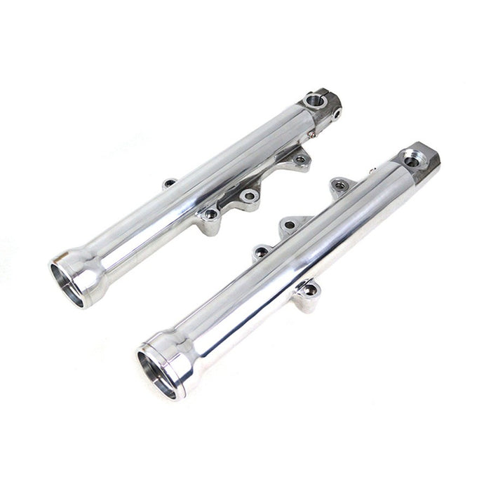 Polished 39mm Dual Disc Lower Leg Set - V-Twin 24-1330 - OEM 46023-00