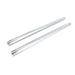 Hard Chrome 49mm Fork Tube Set 6 Over Stock - V-Twin 24-1436 - Twin Cam Dyna 2006-2017