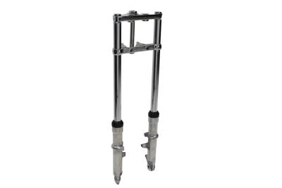V-Twin Manufacturing Fork Assembly with Polished Sliders 2 Over Stock - additional view 2