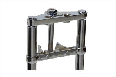 V-Twin Manufacturing Fork Assembly with Polished Sliders 2 Over Stock - additional view 3