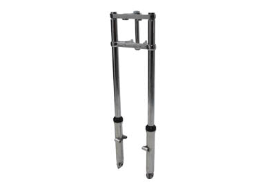 V-Twin Manufacturing Fork Assembly with Polished Sliders 10 Over Stock - additional view 2