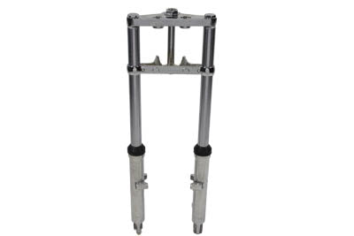 V-Twin Manufacturing Fork Assembly with Polished Sliders 2 Over Stock
