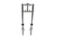 V-Twin Manufacturing Fork Assembly with Chrome Sliders 4 Over Stock