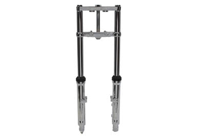 V-Twin Manufacturing Fork Assembly with Chrome Sliders
