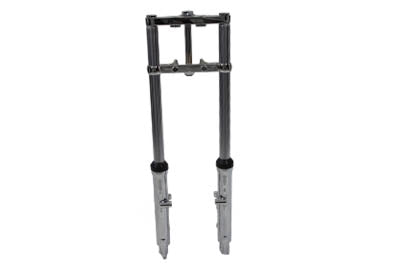 V-Twin Manufacturing Fork Assembly with Chrome Sliders 6 Over Stock