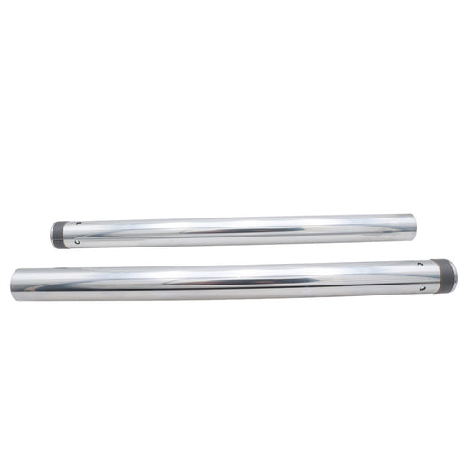 Hard Chrome 49mm Fork Tube Set - V-Twin 24-1582 - OEM 45500376 - Milwaukee-Eight 2018+