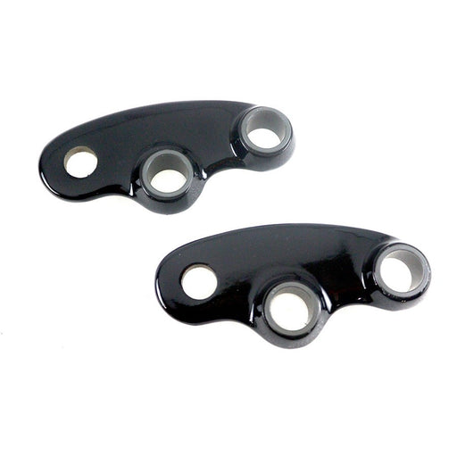 Black Spring Fork Rocker Set - V-Twin 24-1738
