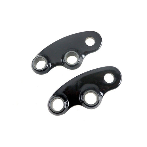 Black Spring Fork Rocker Set - V-Twin 24-1738