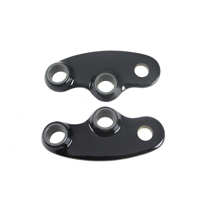 Black Spring Fork Rocker Set - V-Twin 24-1738