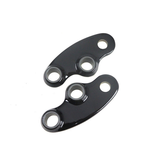 Black Spring Fork Rocker Set - V-Twin 24-1738