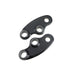 Black Spring Fork Rocker Set - V-Twin 24-1738