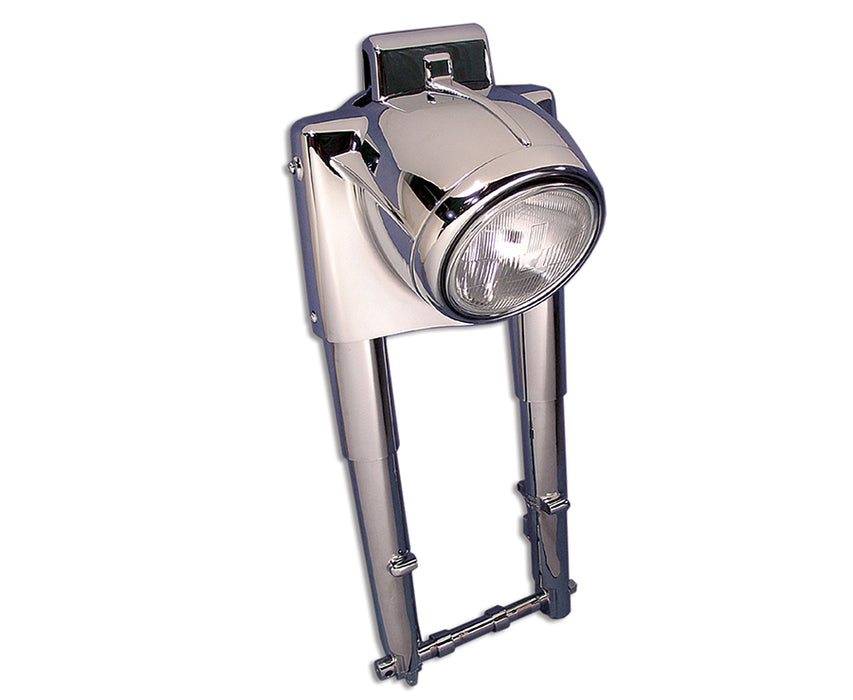 V-Twin Manufacturing Fork Assembly with Chrome Sliders