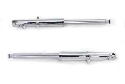 V-Twin Manufacturing Factory Sample 41mm Fork Slider Assembly with Chrome Sliders - additional view 2