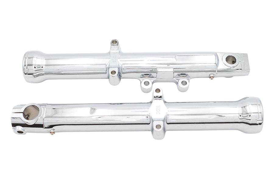 V-Twin Manufacturing Factory Sample 39mm Fork Sliders Chrome - additional view 4