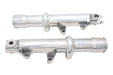 V-Twin Manufacturing Factory Sample Lower Fork Slider Set Dual Disc Polished