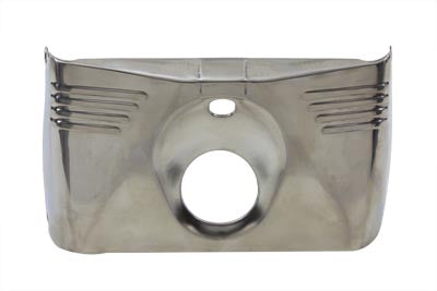 V-Twin Manufacturing Front Triple Tree Cover Stainless Steel - additional view 2