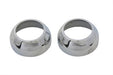 V-Twin Manufacturing 39mm Fork Boot Cover Set Chrome