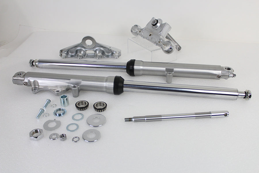 V-Twin Manufacturing 41mm Fork Assembly with Polished Sliders - additional view 2