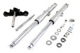 V-Twin Manufacturing 41mm Fork Assembly with Polished Sliders
