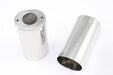 V-Twin Manufacturing Fork Slider Cover Set Stainless Steel