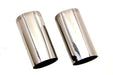 V-Twin Manufacturing Fork Slider Cover Set Stainless Steel - additional view 3