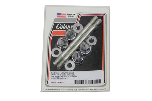 Colony Gas Tank Mount Kit Chrome - additional view 2
