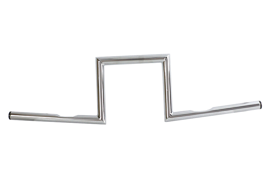 V-Twin Manufacturing 8 Z-Bar Handlebar Chrome - additional view 4
