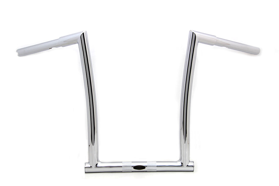 MCM 14 ChiZeled Z-Bar Handlebar Chrome