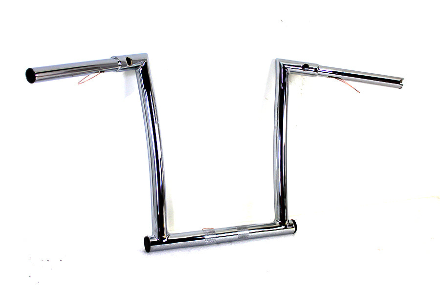 MCM 12 ChiZeled Z-Bar Handlebar Chrome - additional view 3
