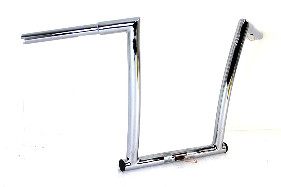 MCM 12 ChiZeled Z-Bar Handlebar Chrome - additional view 4