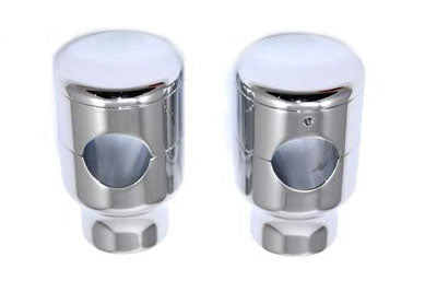MCM 2 Riser Set Chrome