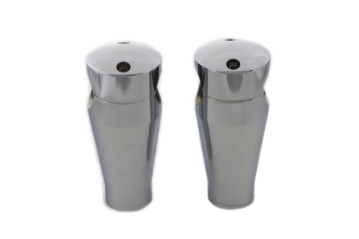 MCM Chrome Wide Glide 4 Riser Set - additional view 2