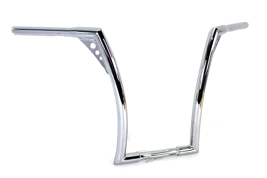 MCM 17 Chrome Z-Bar Handlebar with Indents - additional view 2
