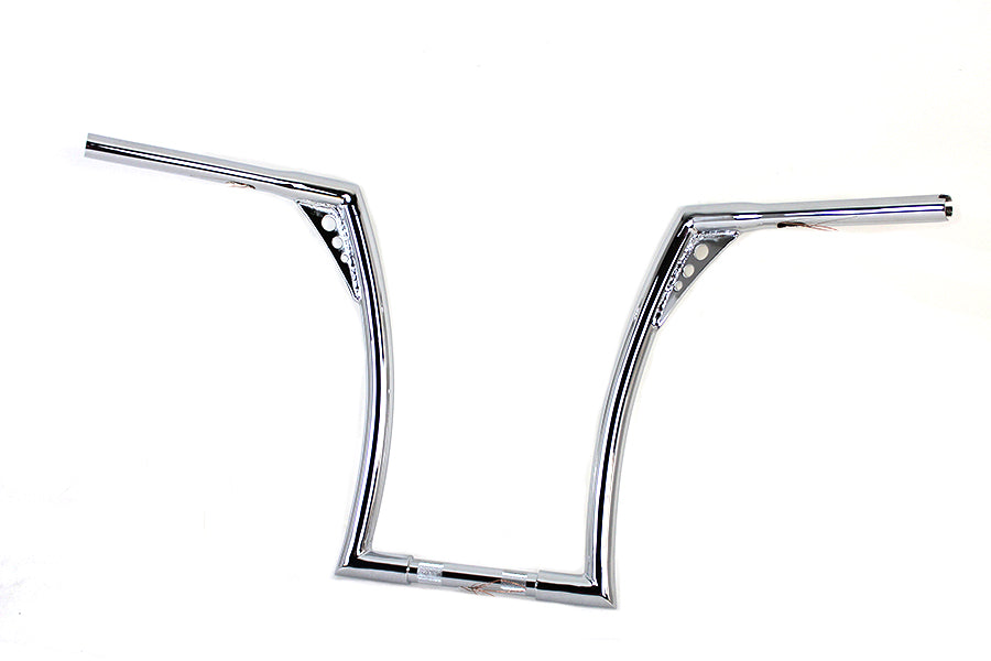 MCM 17 Chrome Z-Bar Handlebar with Indents - additional view 4