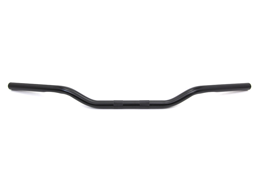 MCM Black 2 Drag Handlebar with Indents