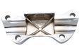 MCM Chrome Smooth Handlebar Clamp Cover with Skirt - additional view 3