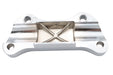 MCM Chrome Smooth Handlebar Clamp Cover with Skirt - additional view 4