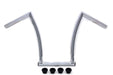 MCM 15 Chrome ChiZeled Z-Bar Handlebar with Indents