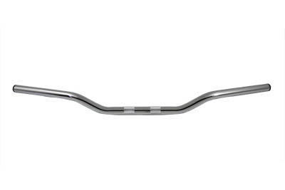 MCM Chrome 2 Drag Handlebar with Indents