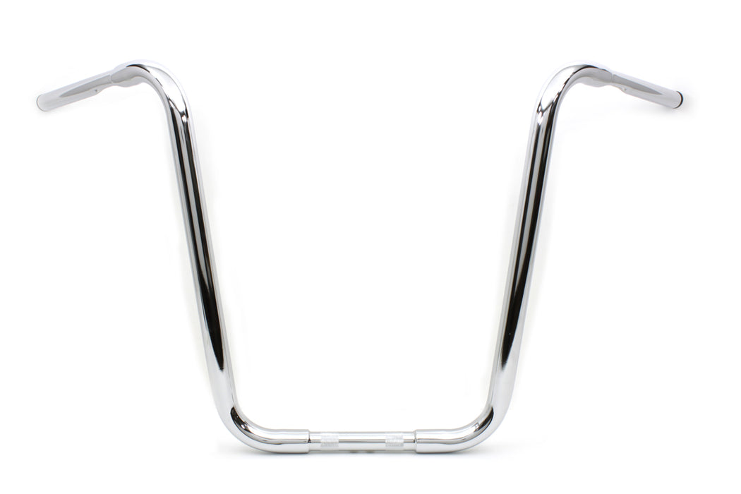 MCM 20 Buffalo Ape Hanger Handlebar with Indents Chrome