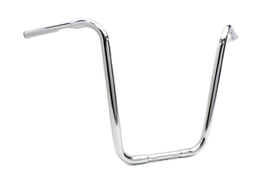 MCM 20 Buffalo Ape Hanger Handlebar with Indents Chrome - additional view 3